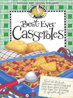 cover image of Best-Ever Casseroles Cookbook
